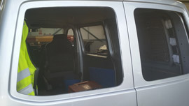 van rear windows