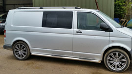 van side windows